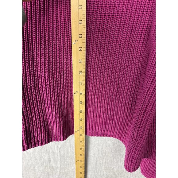 Quince 100% Organic Cotton Crew Neck Sweater Pink Women’s Size L - Picture 4 of 6